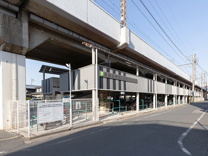 新越谷駅西口自転車駐車場改修工事