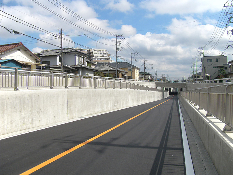 前口山ノ内線道路築造工事（その1）