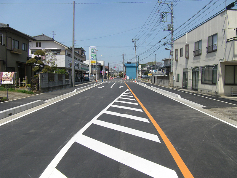 前口山ノ内線道路築造工事（その1）