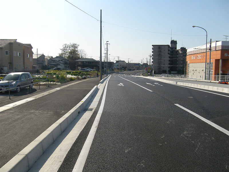 道路改築工事（蓮田岩槻バイパス・道路改良工）