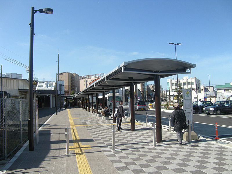 Ｈ24蓮田駅西口駅前交通広場歩道築造工事