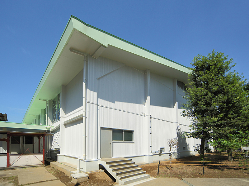 緑小学校体育館耐震補強工事