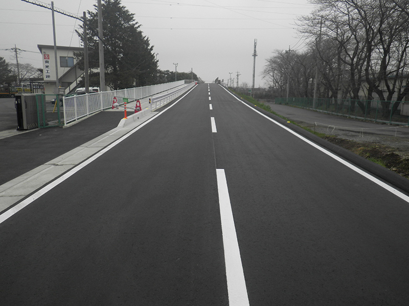 市道31号歩道整備工事