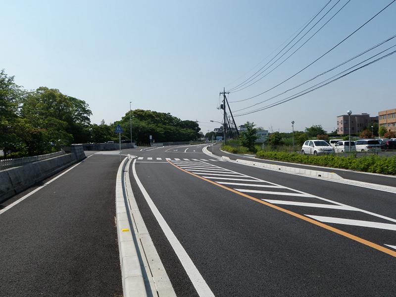 舗装道整備工事（蓮田・馬込工区）