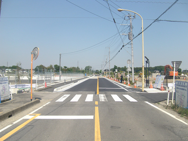 28-杉戸-45号　交差点整備その3工事