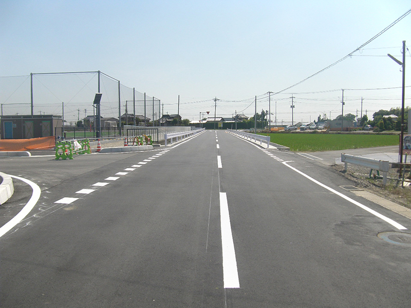28-杉戸-45号　交差点整備その3工事