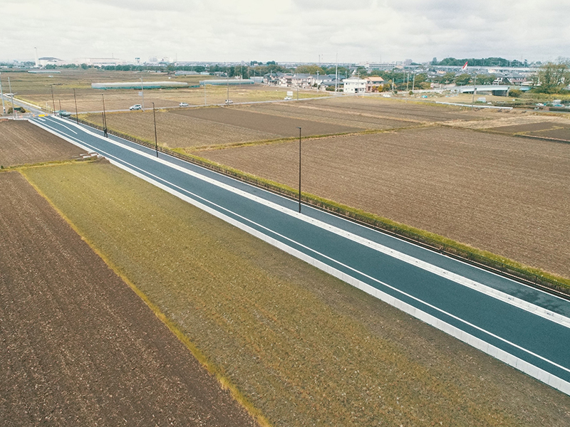 市道48号線道路改良工事