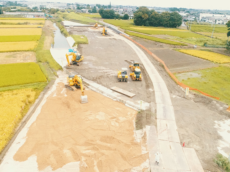 総合交付金（改築）工事（125号・道路改良工H30-3）