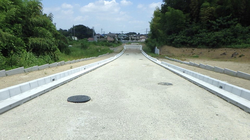 総合交付金（改築）工事（蓮田杉戸線・道路改良工）